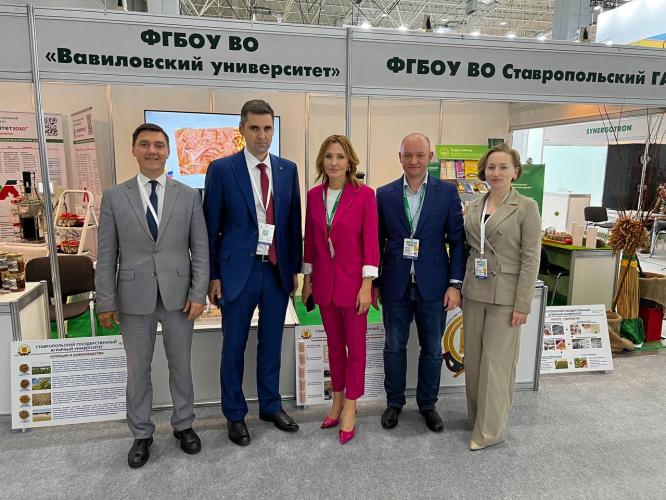 Награды Ставропольского ГАУ на агропромышленной выставке «Золотая осень – 2022»