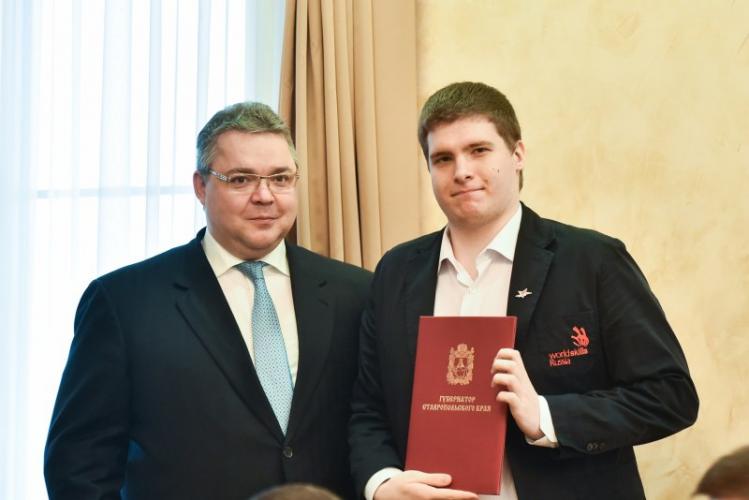 Мастера WorldSkills Ставрополья встретились  с главой региона