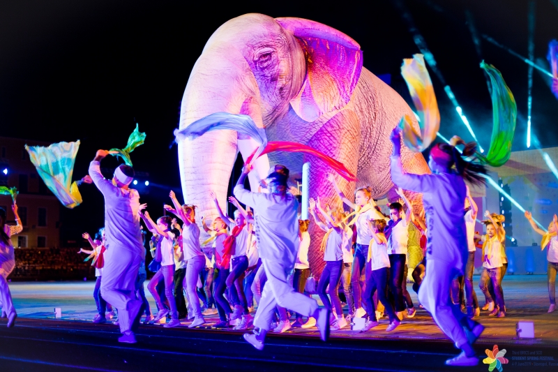 Открытие 3. Фестиваль Студвесна Кантри. International Festival of students. Student Spring Festival. The 3 International Festival Asia Europa Hanoi 2018.