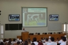 An open lecture was held at the faculty of veterinary medicine under the guidance of the Doctor of Veterinary Sciences, Professor A.A. Sidorchuk, Head of the Department of Epizootology and Organization of Veterinary Affairs of the Moscow State Academy of 