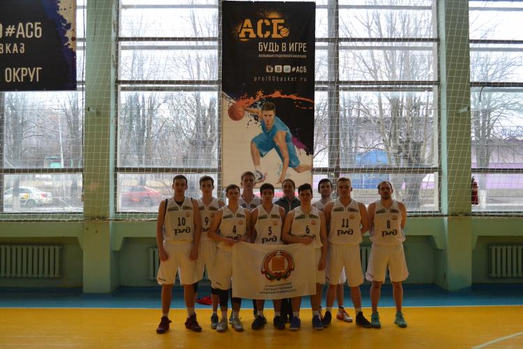 Confident victories of basketball players of Stavropol State Agrarian University