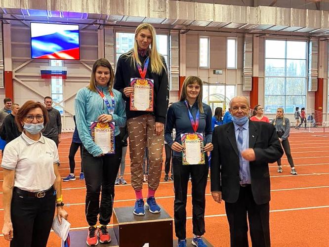 The student of StGAU became the prize-winner of the Regional Winter Championship in athletics