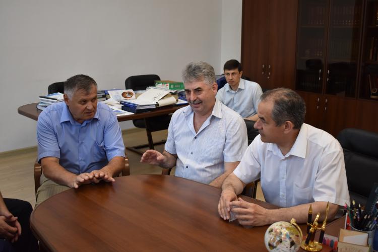 Visit of PANKOBIRLIR representatives to Stavropol State Agrarian University