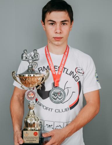 Student of Stavropol State Agrarian University won the "silver" medal at the World Arm Wrestling Championship