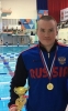 The graduate from StGAU is two-time winner of the Cup of Russia in highboard diving