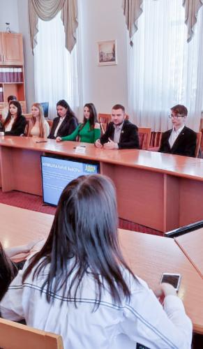 Economics students of SSAU attended an event in the City Duma of Stavropol