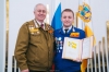 At the meeting of generations, the commander of the Headquarters of student groups “Agrariy”