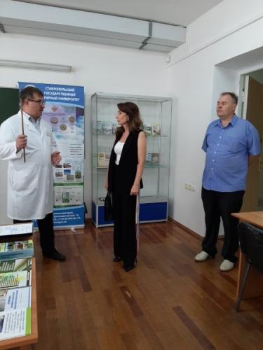 The Faculty of Biotechnology held a meeting with the largest employer in the region - a representative of Energomera Concern JSC