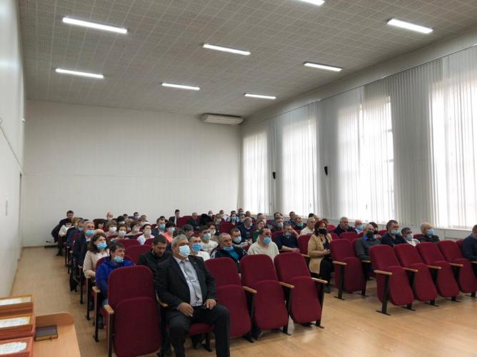 Economic conference of workers of the agro-industrial complex of the Novoselitsky municipal district