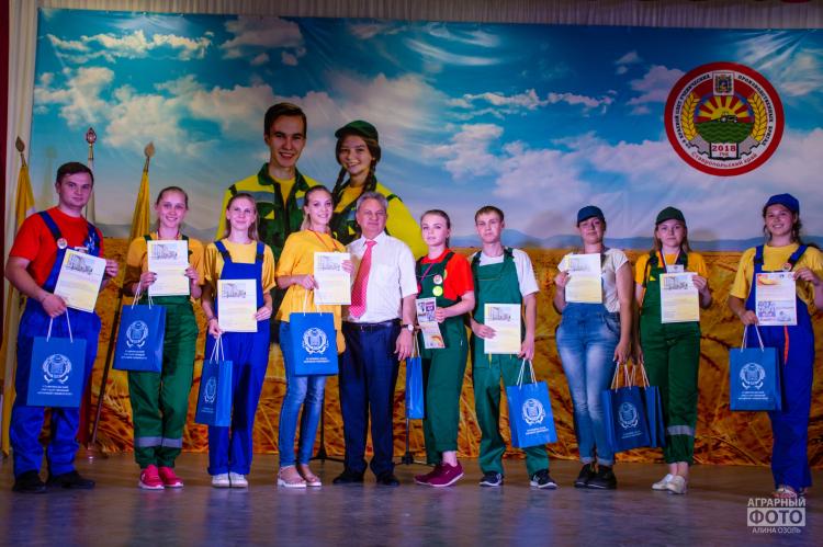 Agrarian University congratulated the winners of the rally of student production brigades
