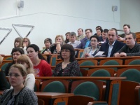 Discussion of the results of the rating of PTS and the University subdivisions in 2015 at the Academic Council of the faculty of Economics.