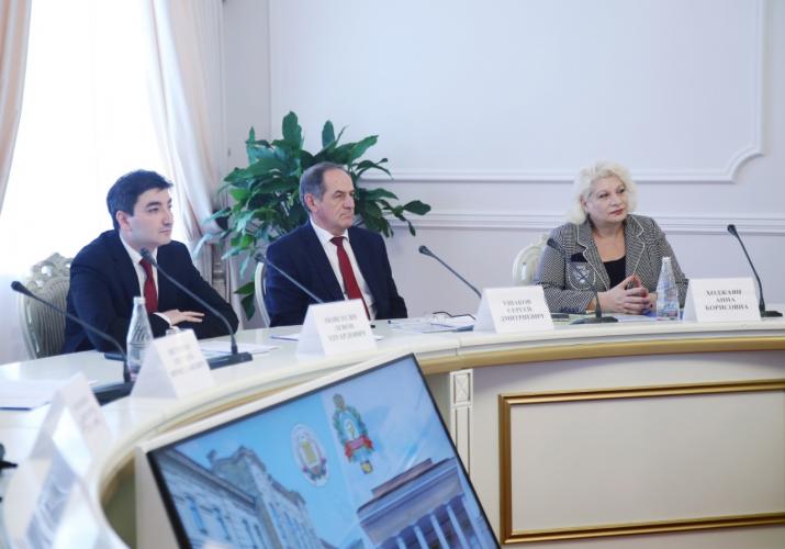 In the Stavropol State Agrarian University, a meeting was held between the leadership and the activists of the university with the delegation of the Stavropol State Medical University