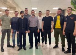 Ночь в Аграрном - встреча группой