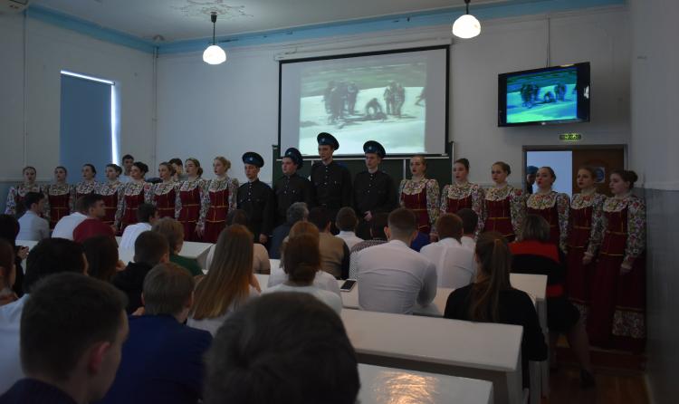 Celebration of courage at the Faculty of Agrobiology and Land Resources of the Stavropol State Agrarian University