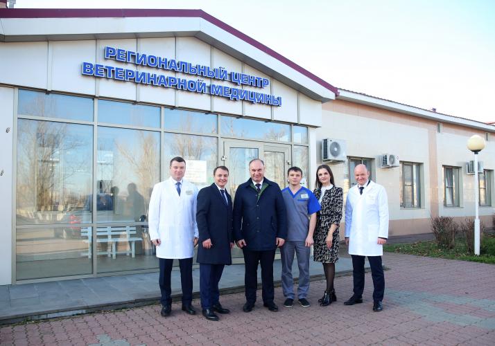 Vladimir Nikolaevich Sitnikov, Deputy Chair of the Government of the Stavropol Territory, visited Stavropol State Agrarian University on a working trip