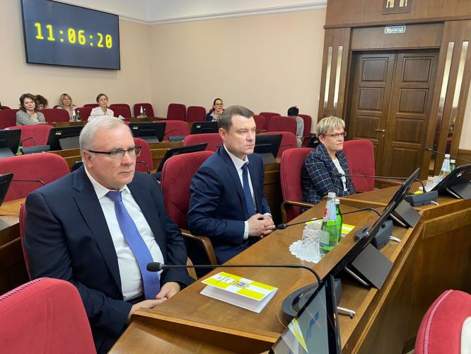 SSAU Professor Valentin Skripkin took part in a meeting of the Council of Legislators of the Stavropol Territory as a member of the Scientific Expert Council
