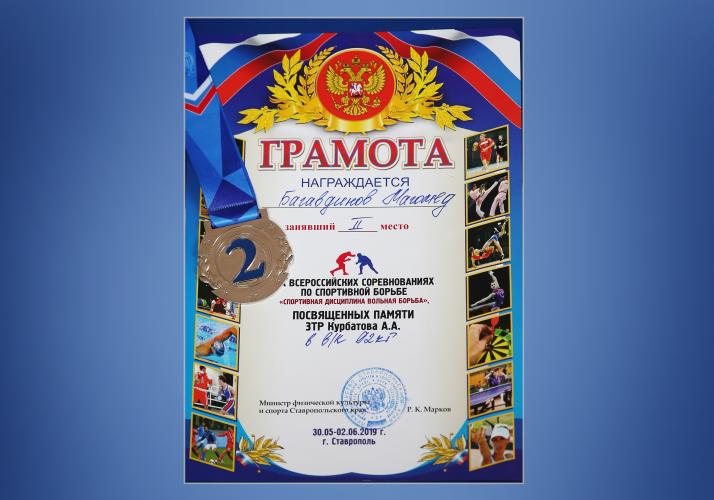 All-Russian freestyle wrestling tournament in memory of Honored Coach A.A. Kurbatov
