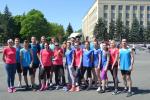 May 4, 2018 in the central square of Lenin was held the traditional track and field relay race, dedicated to the Victory Day, for the prizes of the newspaper “Stavropolskaya Pravda”