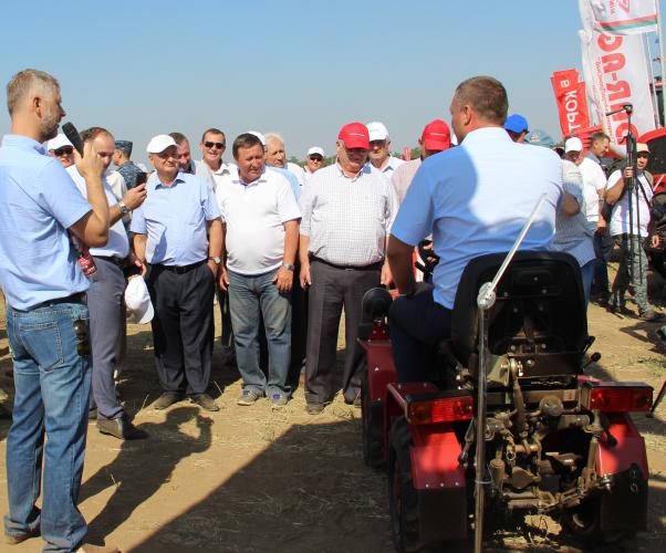Rector of Stavropol State Agrarian University took part in "Day of the Field - 2018"