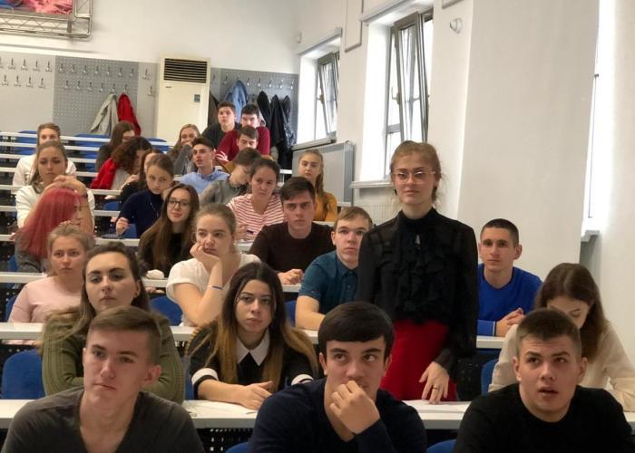 Students of Stavropol State Agrarian University met with representatives of “Combat Brotherhood”