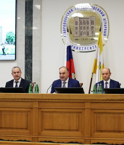 Vladimir Sitnikov held the Academic Council of SSAU