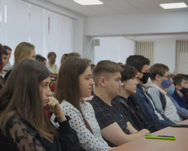 Preventive lecture with students of Stavropol State Agrarian University