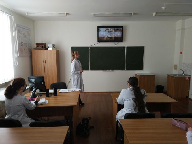 Practical classes for students with employees of the All-Russian Research Institute of Sheep and Goat Breeding
