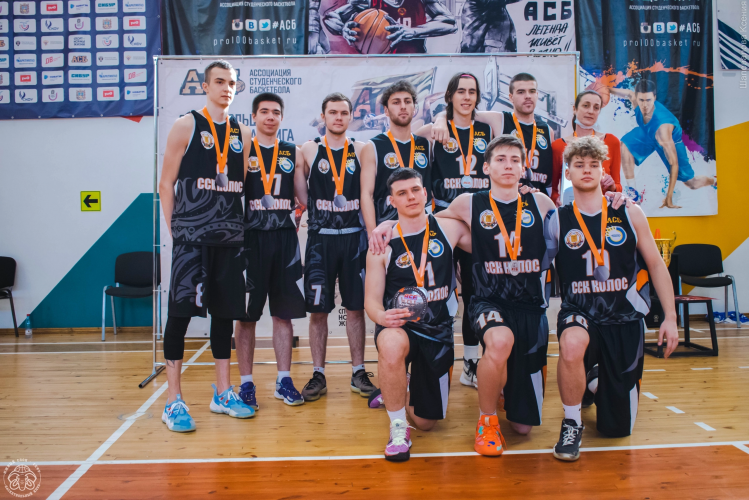 Basketball players of Stavropol State Agrarian University are the silver champions in the "Caucasus" division of the NBA for the season 2021-2022.