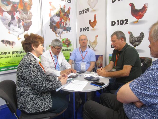 The participation of scientists from the Stavropol State Agrarian University in the exhibition “VIV Russia” in Moscow