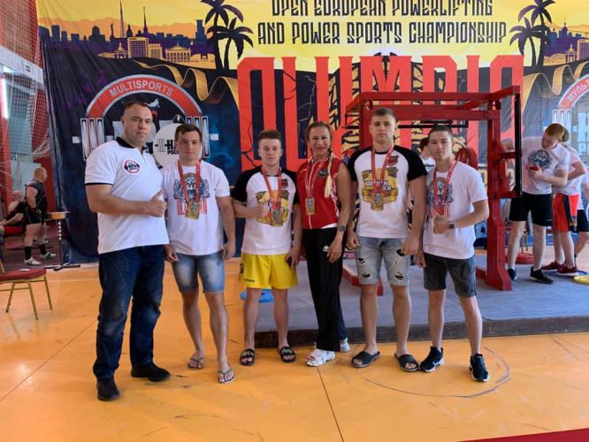 Victories of SSAU athletes at the European Powerlifting Championships