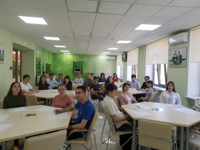 Master class from Sberbank for students of accounting and financial faculty