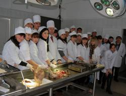 С 3 группой 1 курса ФВМ в секционном зале кафедры