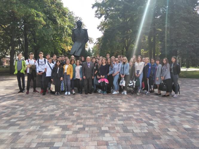 Students of the Agrarian University visited the Museum of Fine Arts
