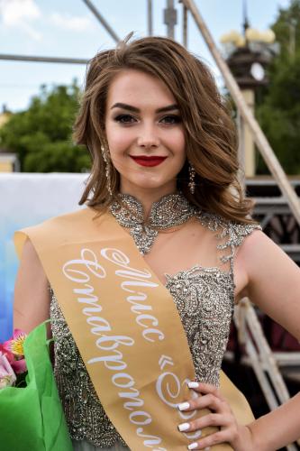 Student of ssau won the "Miss russia contest-stavropol 2018"