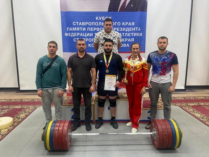 Athletes of SSAU took the Cup of the Stavropol Territory in weightlifting