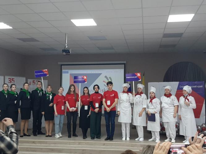 Students of the Faculty of Secondary Vocational Education became winners and prize-winners of the Regional Championship “Young Professionals” (WorldSkills Russia) of the Stavropol Territory – 2022