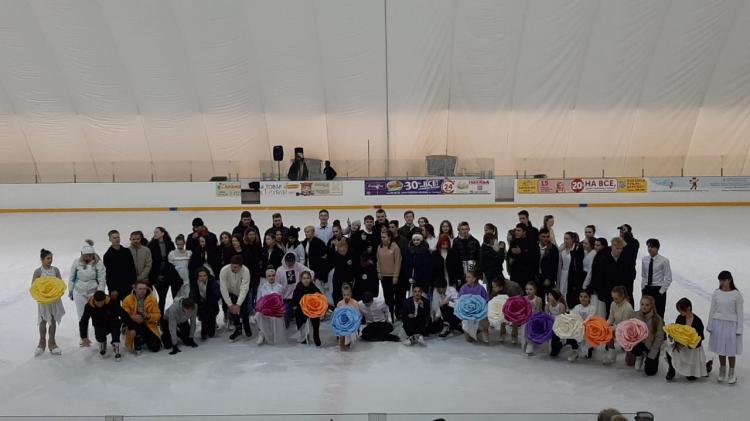 Students of StSAU took part in the Patriotic Ball on Ice