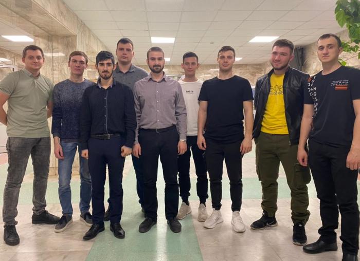 Ночь в Аграрном - встреча группой