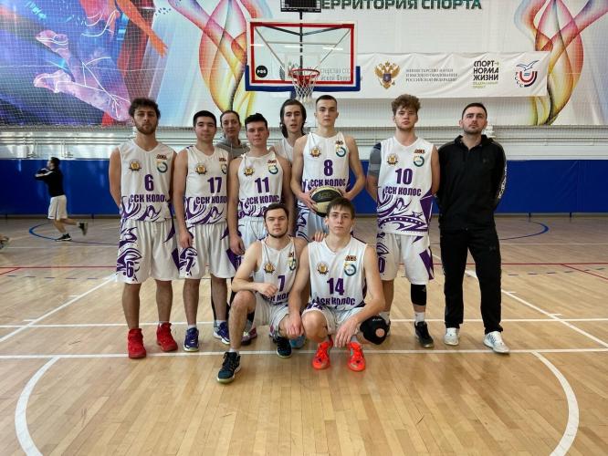 Victory of the men's basketball team "Kolos - SSAU" in the Championship of the Student Basketball Association of the "Caucasus" division.