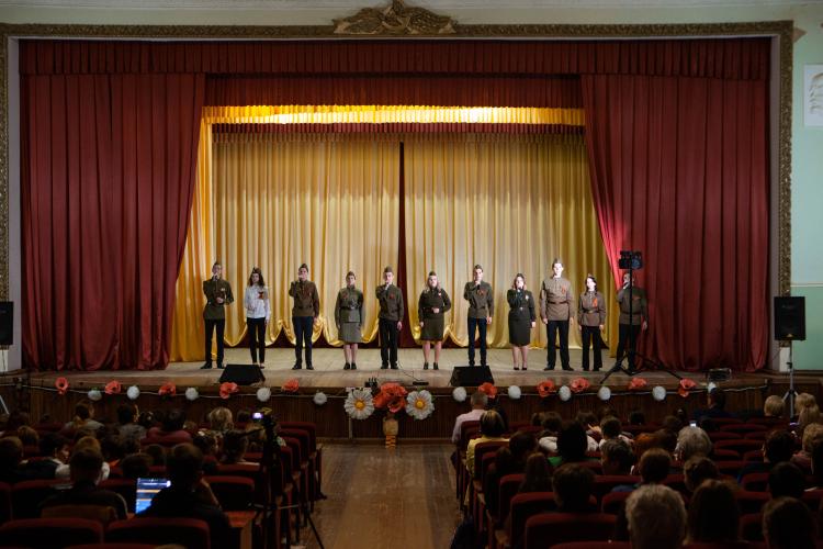 Festive concert for residents of the village of Sergievsky, Grachevsky district