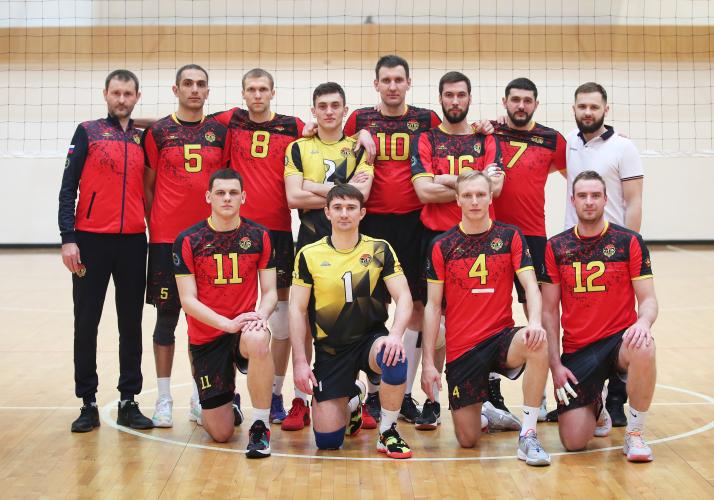 The SSAU volleyball team is in the top five in Russia