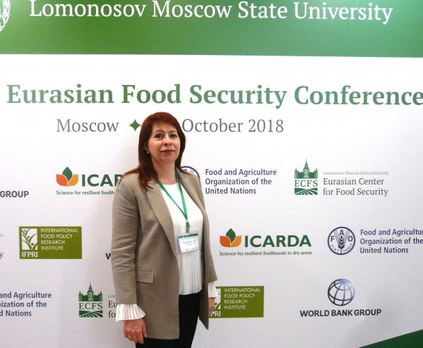 Representative of SSAU at the International Conference on Food Security