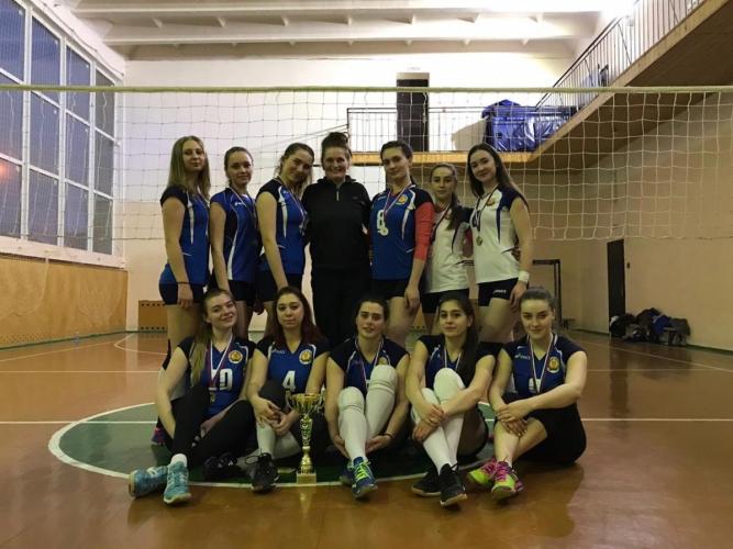 Volleyball team of Stavropol State Agrarian University brought victory
