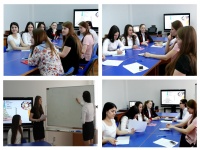 Students of the Faculty of Socio-cultural Service and Tourism got actively involved in the development of a new image of the University catering 