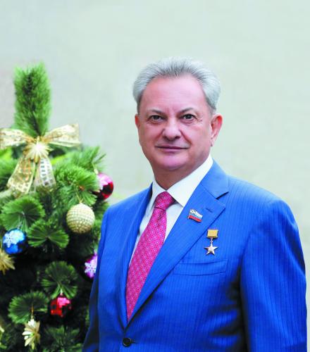 Happy New Year and Merry Christmas wishes from the Rector of Stavropol State Agrarian University, Academician of the Russian Academy of Sciences, Professor Vladimir Ivanovich Trukhachev