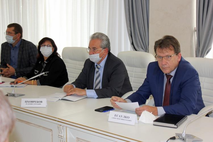 Meeting of the working group on the state and problems of the use of irrigated arable land in Stavropol Territory