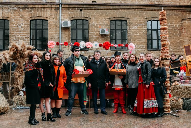 Maslenitsa festival at the Stavropol State Agrarian University