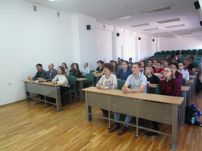 Сompetition of report presentations for students of the 1st year of the Department of Technology Management