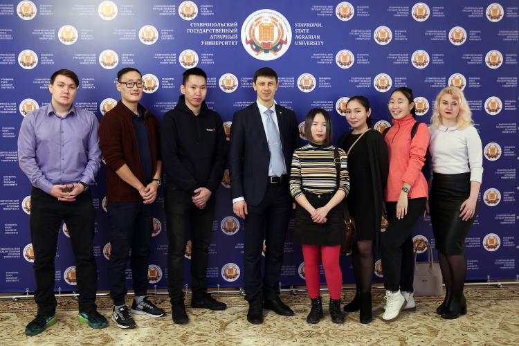 Students from the Ya­kutsk State Agricultural Academy visited Stavropol State Agrarian University