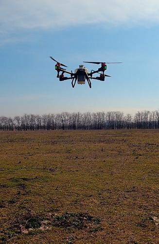 Scientists of the Stavropol State Agrarian University hone the control of agricultural drones